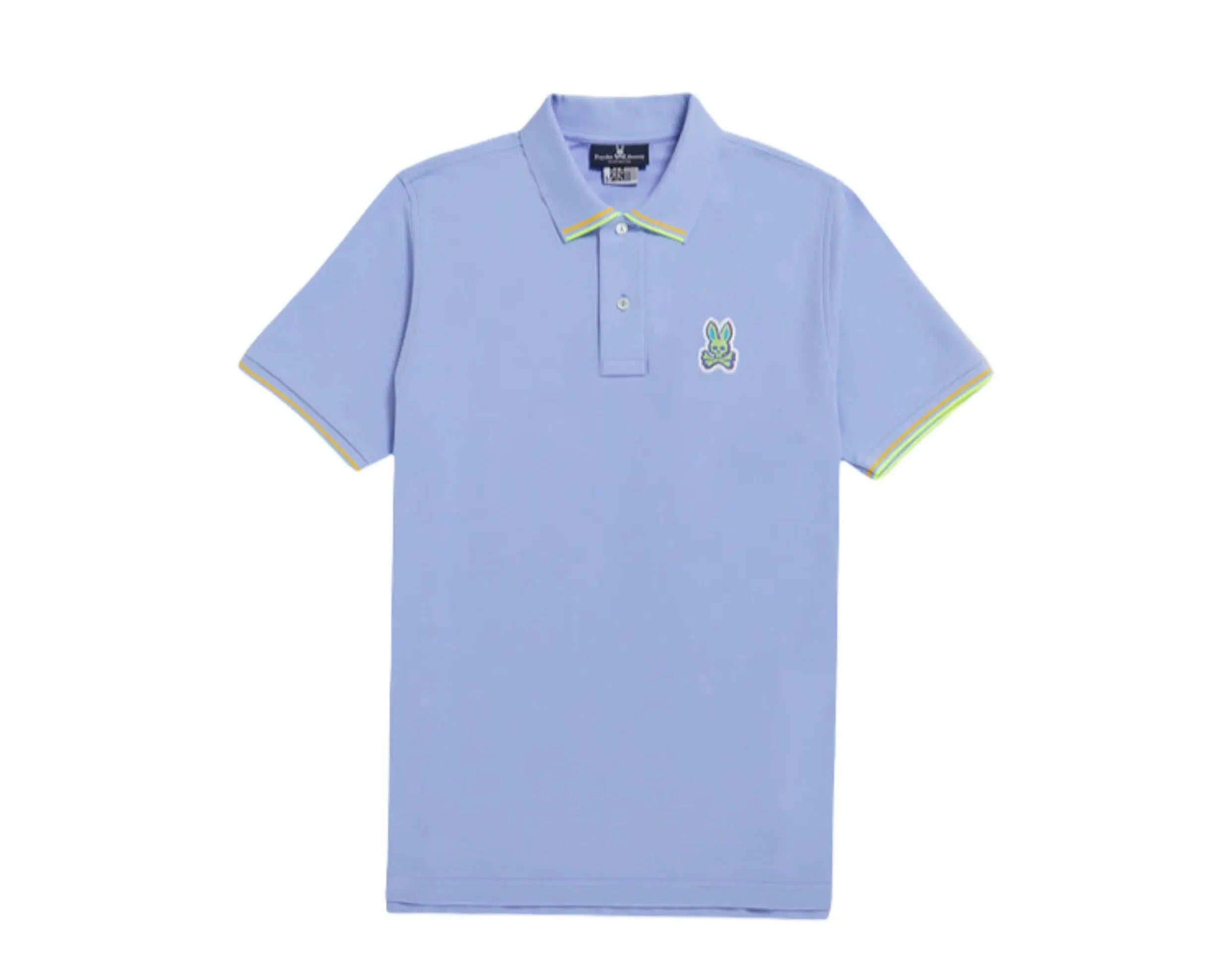 Psycho Bunny Noah Men Polo Shirt Deco Blue