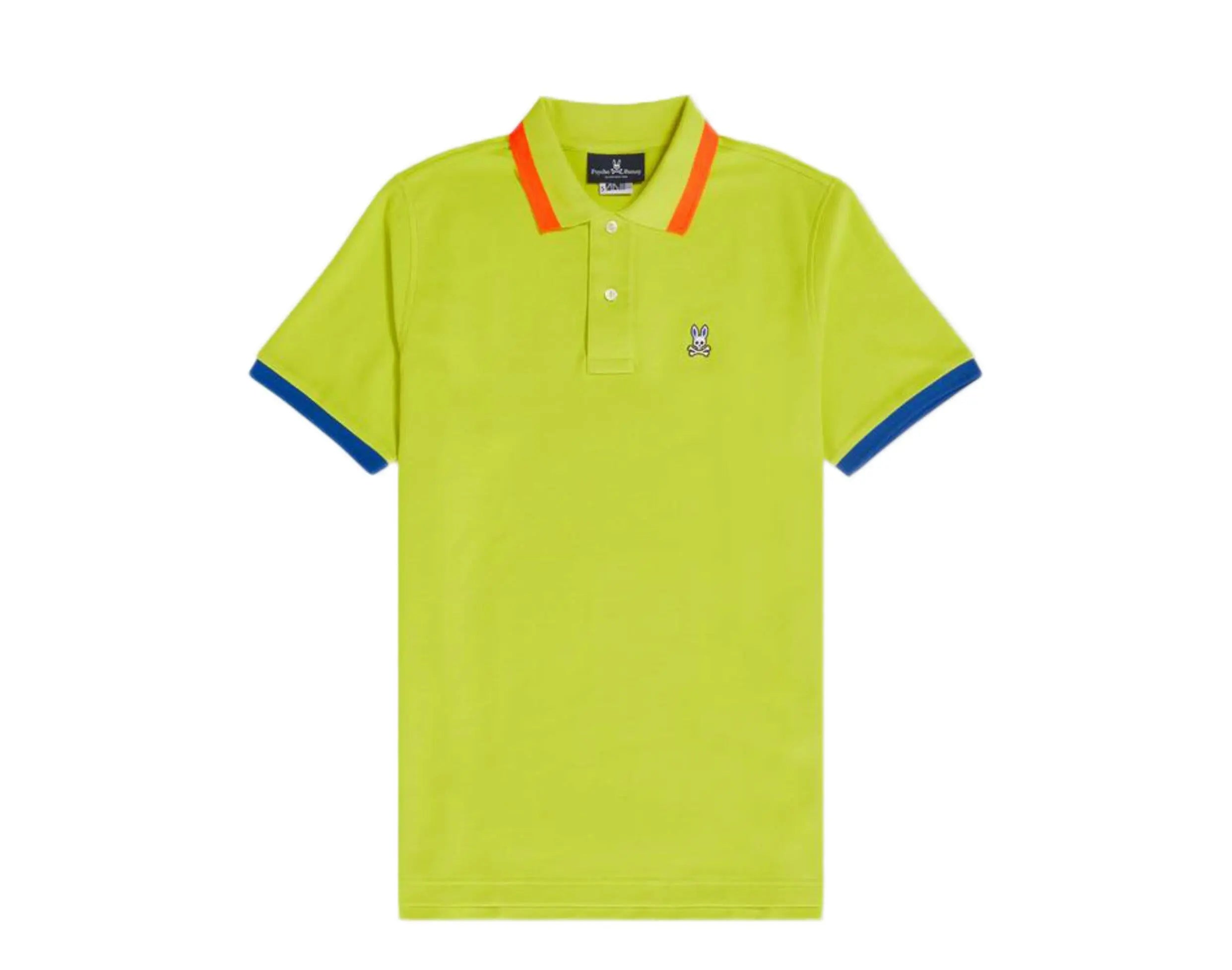 Psycho Bunny Hayfield Polo Men Shirt Limelight