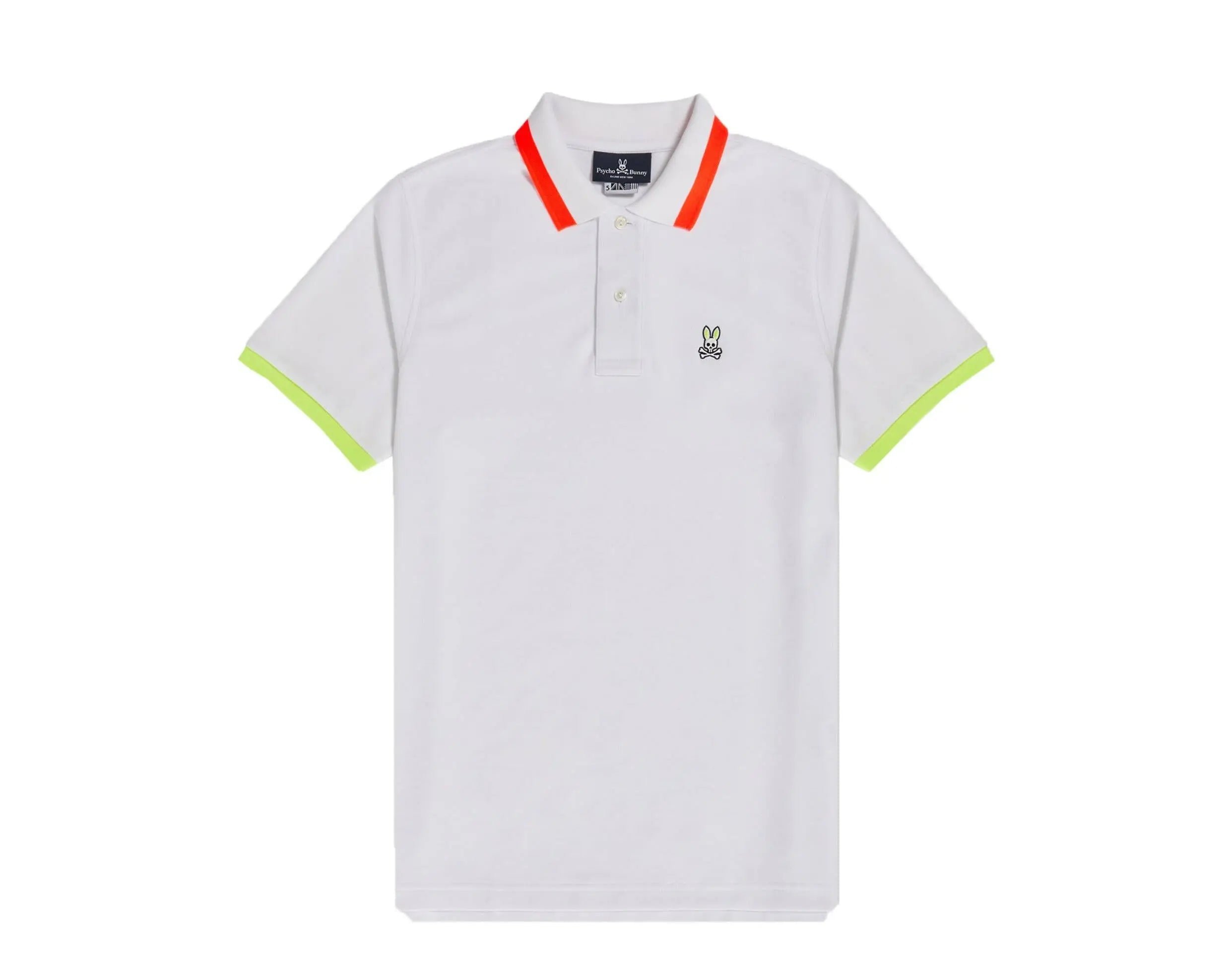 Psycho Bunny Hayfield Polo Men Shirt White