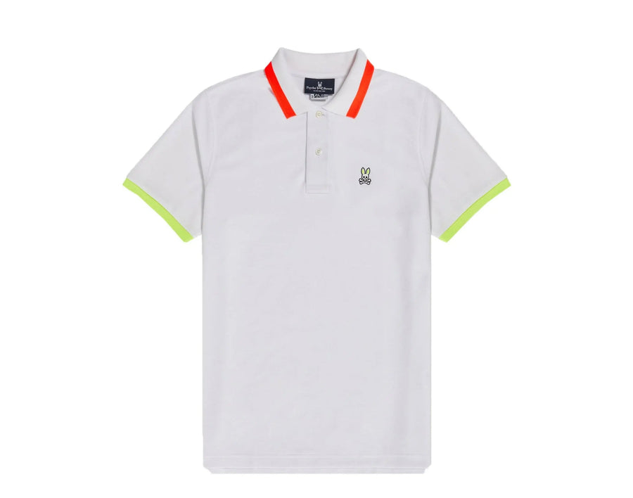 Psycho Bunny Hayfield Polo Men Shirt White