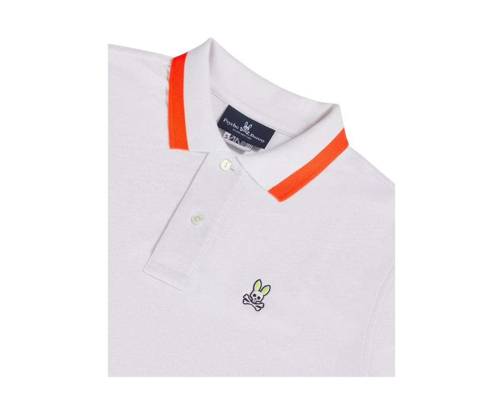 Psycho Bunny Hayfield Polo Men Shirt White