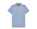 Psycho Bunny Surrey Men Polo Shirt Cayman Blue
