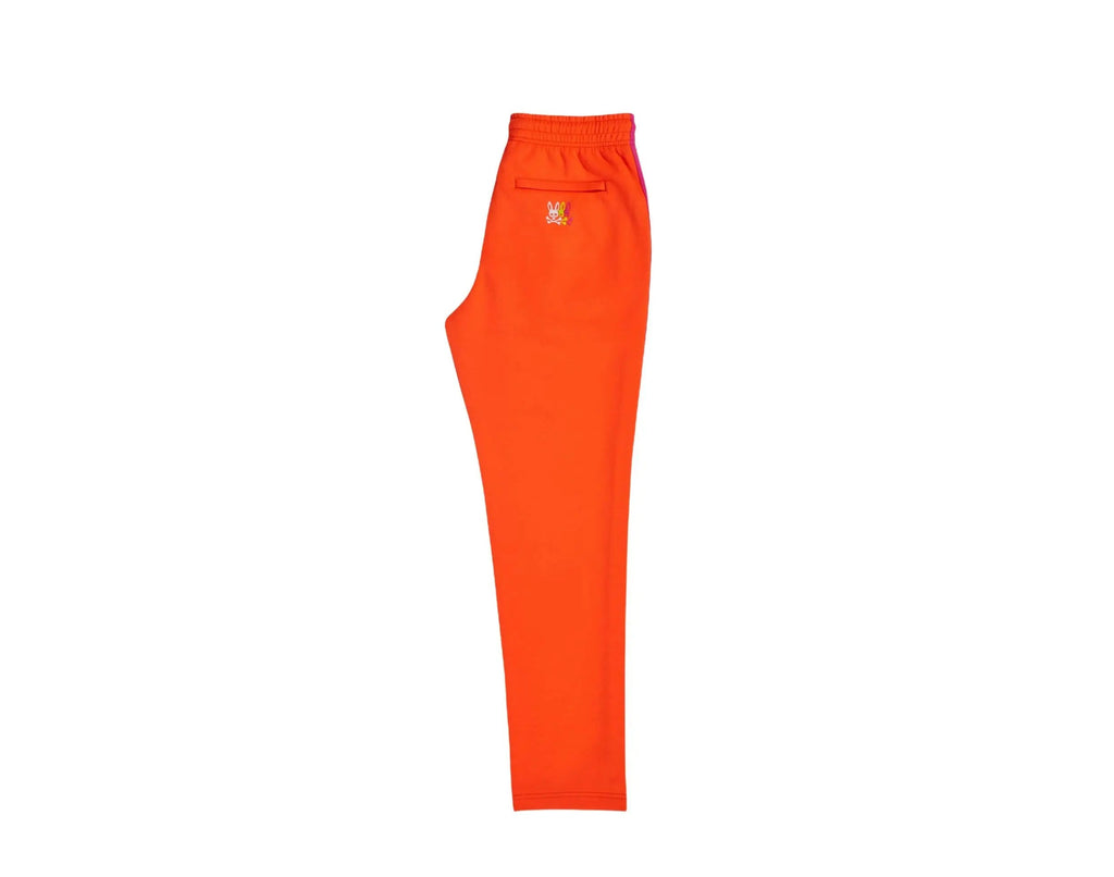 Psycho Bunny Abbott Men Track Pants Neon Flame