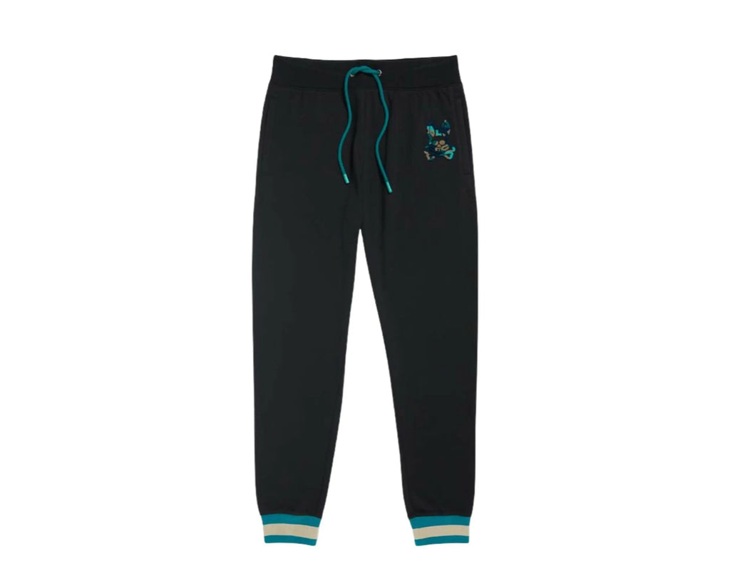 Psycho Bunny Howgate Camo Men Jogger Pants Black