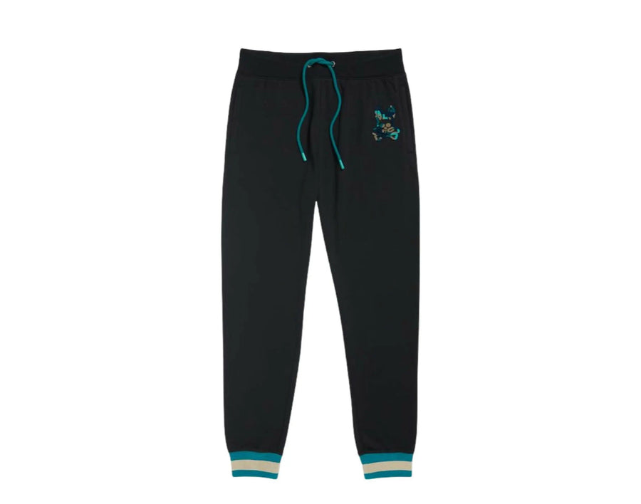 Psycho Bunny Howgate Camo Men Jogger Pants Black