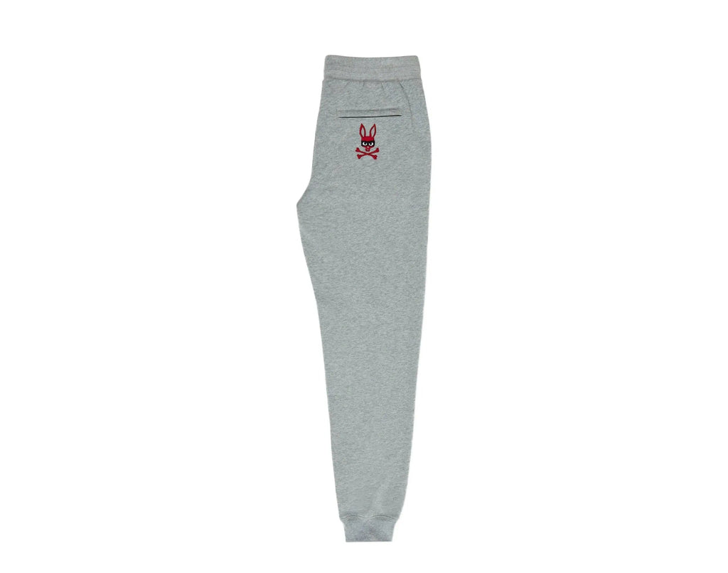 Psycho Bunny Kilburn Mischief Bunny Men Sweatpants Heather Grey