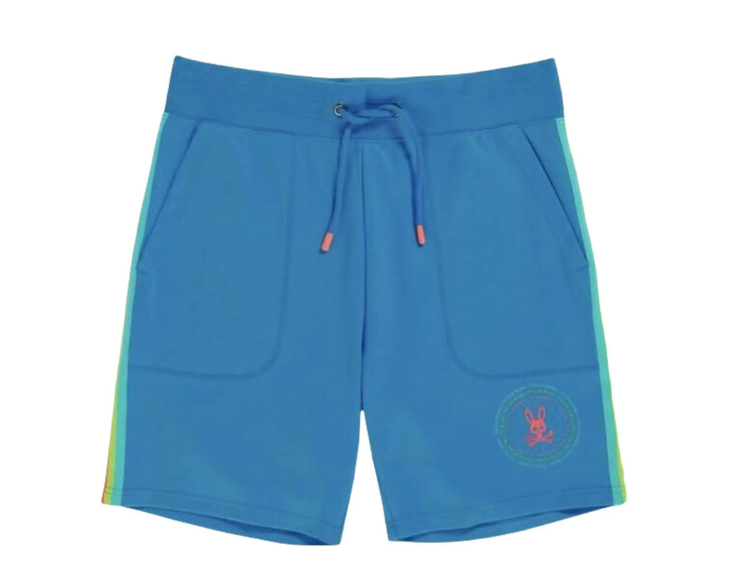 Psycho Bunny Ovington Men Sweat Shorts Aegean Sea