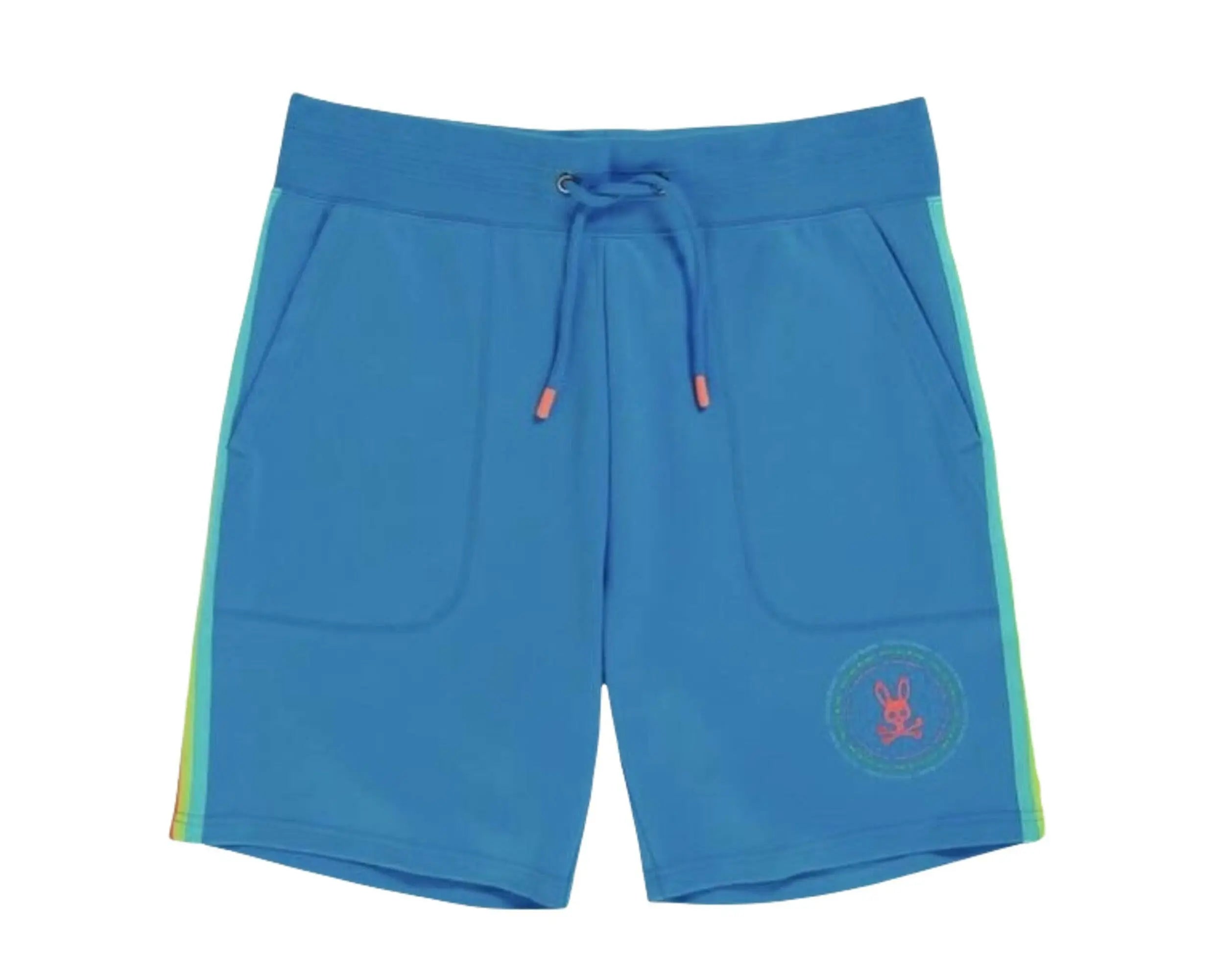 Psycho Bunny Ovington Men Sweat Shorts Aegean Sea