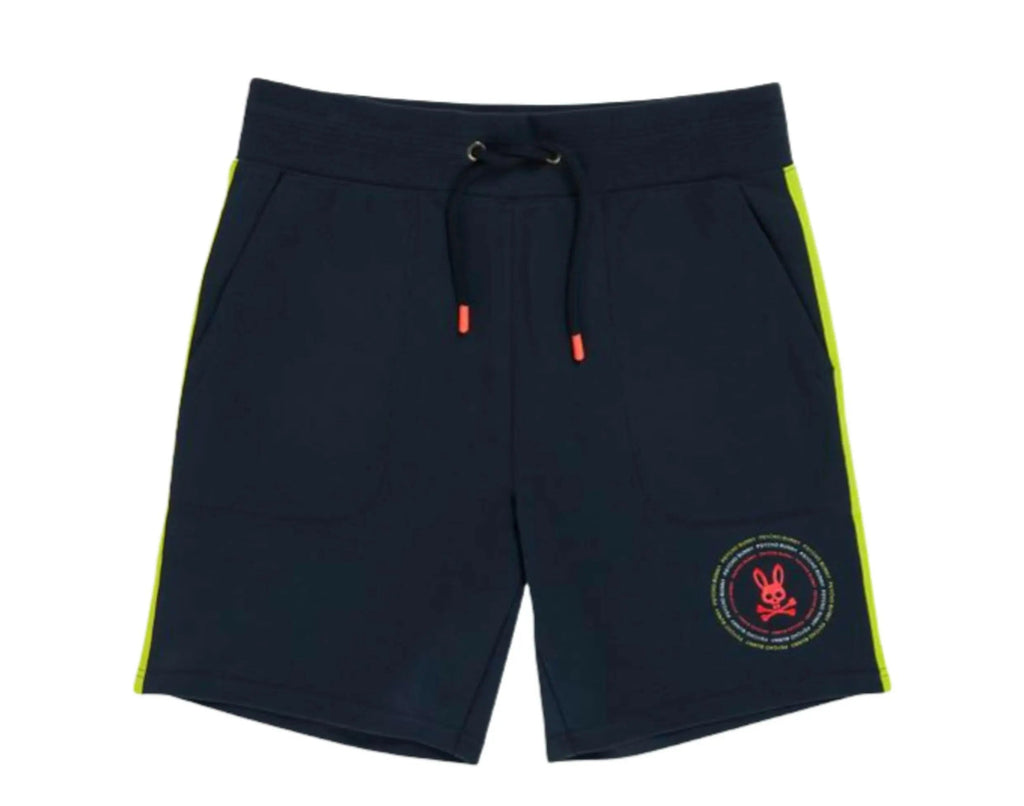 Psycho Bunny Ovington Men Sweat Shorts Navy