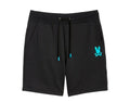 Psycho Bunny Bennett Men Sweat Shorts Black