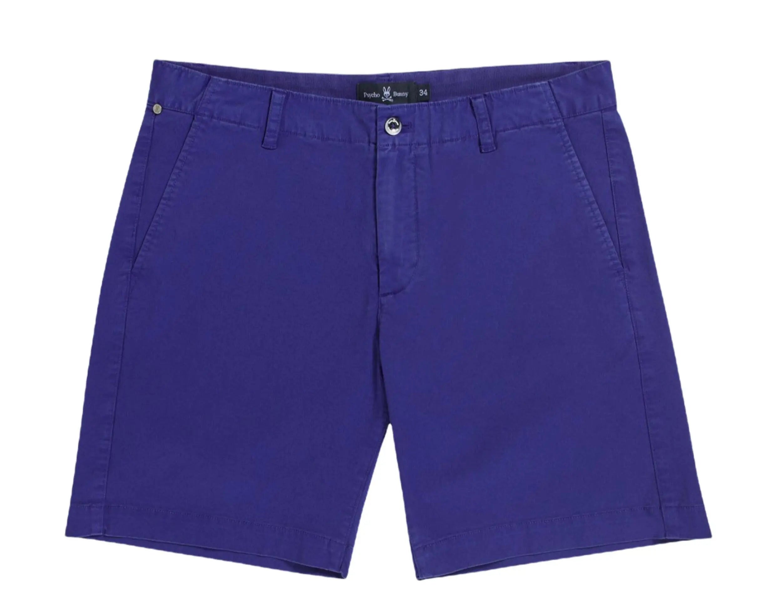 Psycho Bunny Diego Men Chino Shorts Bold Blue