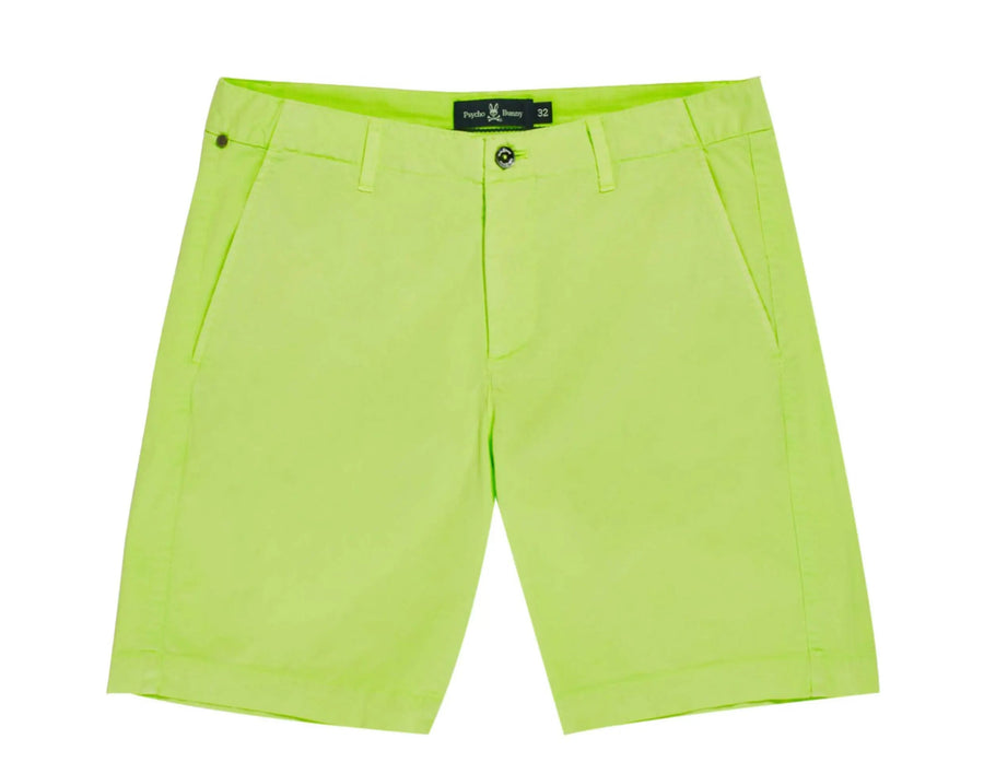 Psycho Bunny Diego Men Shorts Electric Lime