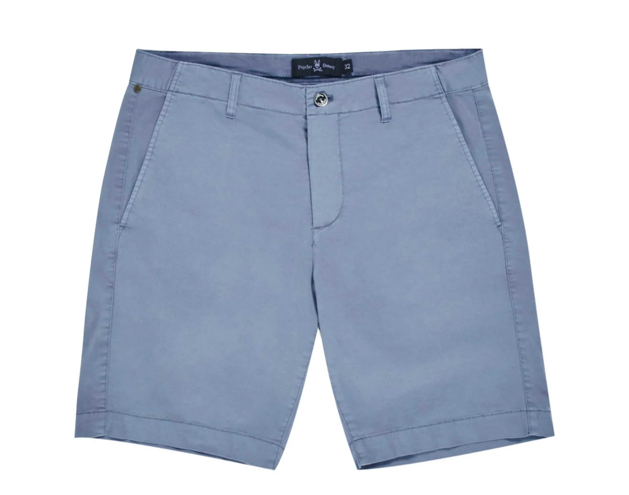 Psycho Bunny Diego Men Chino Shorts Lapis Blue