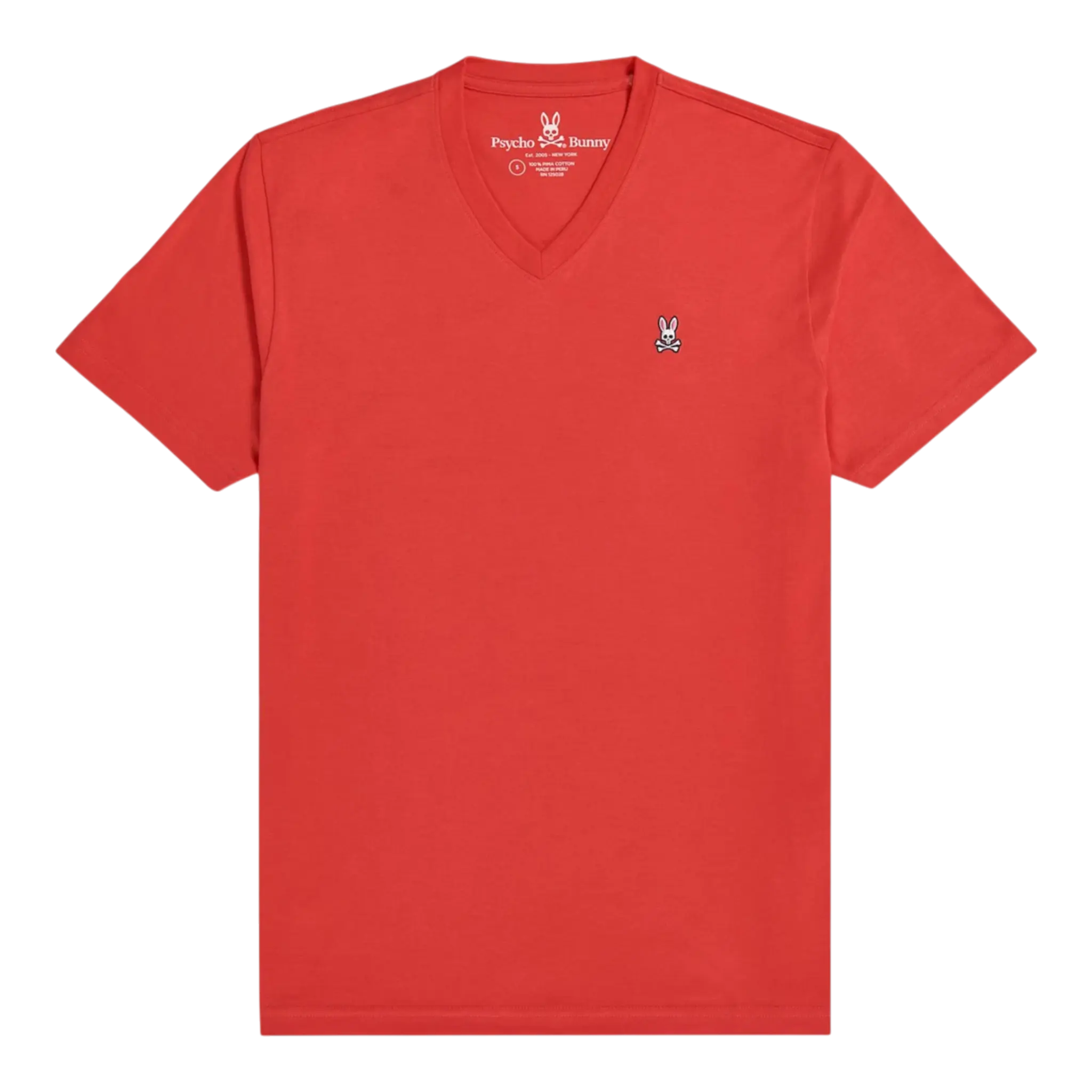 Psycho Bunny Classic V-Neck Men’s T-Shirt – Navy