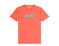 Psycho Bunny Rushup Reflective Men T-Shirt Neon Coral