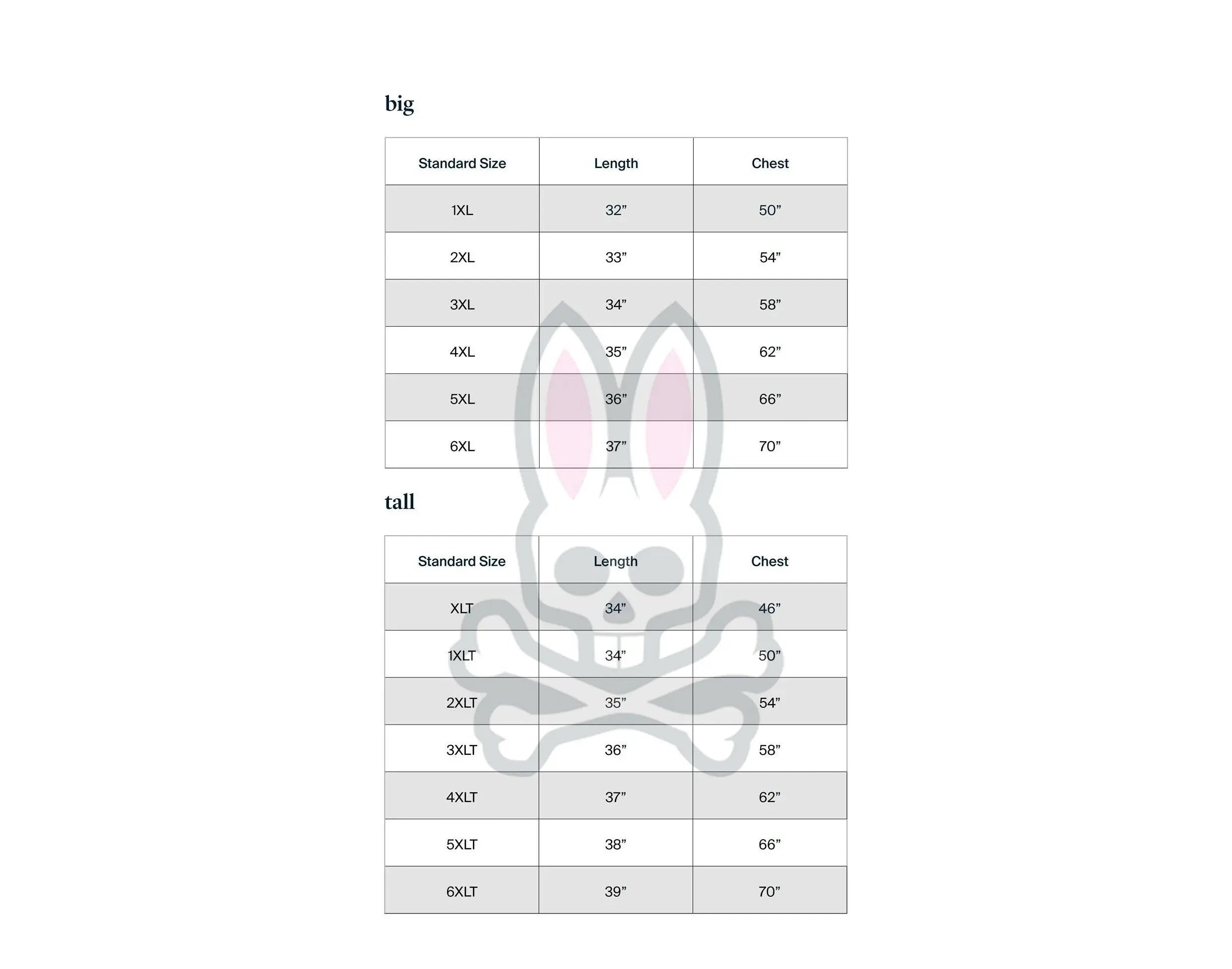 Psycho Bunny Classic Men Big and Tall Polo Shirt White