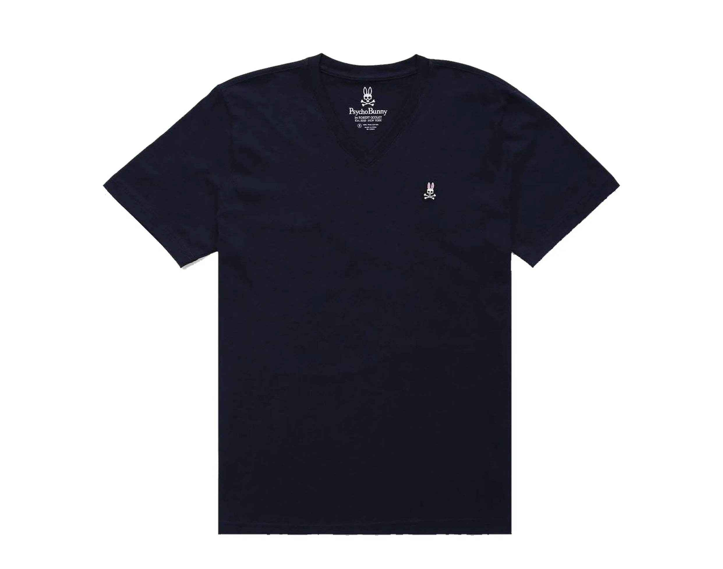 Psycho Bunny Classic V-Neck Men's Big and Tall Tee Shirt