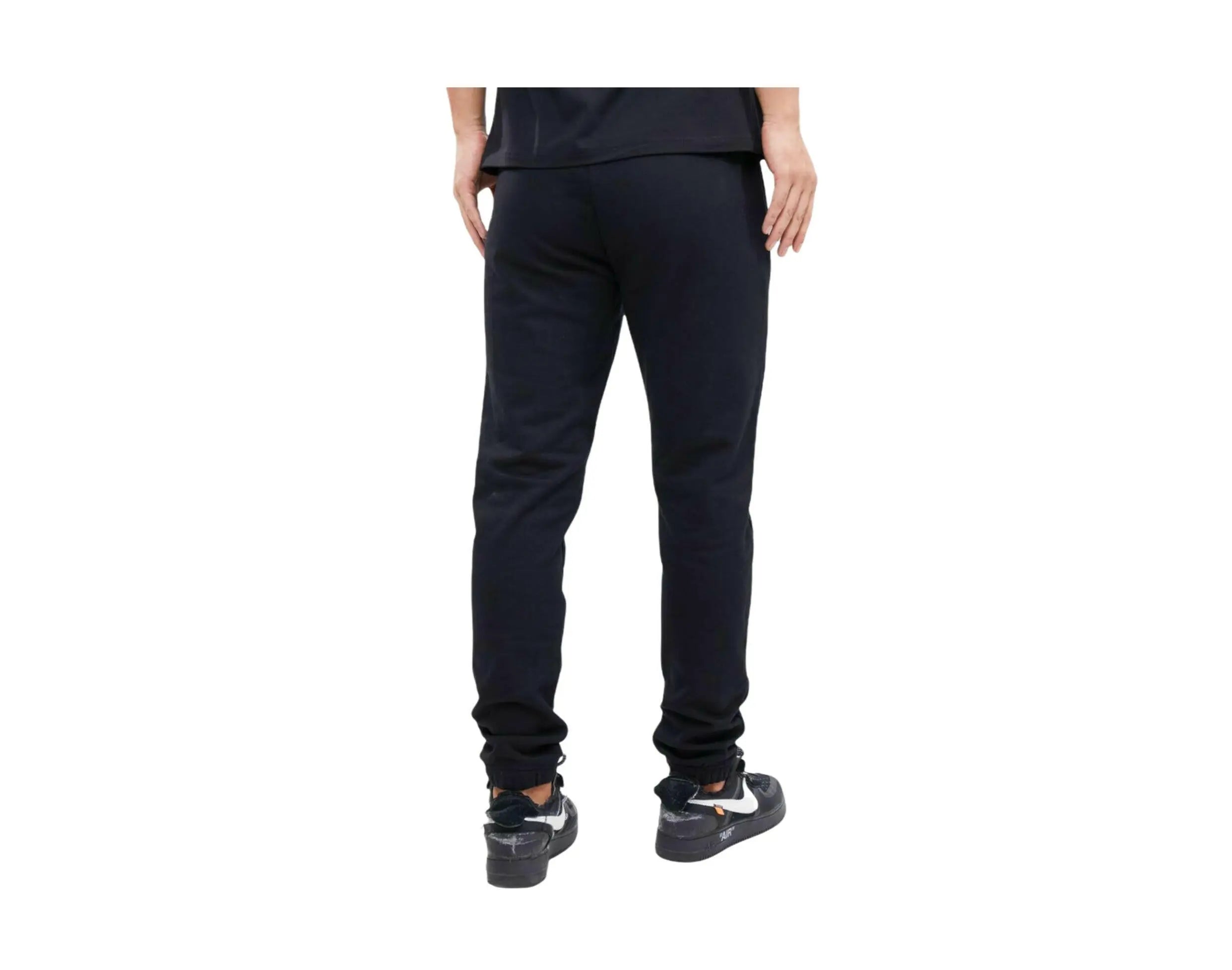 Pro Standard NBA Charlotte Hornets Stacked Logo Men Sweatpants Black