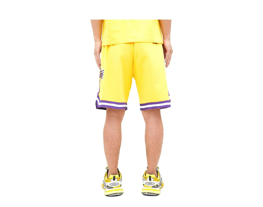 Pro Standard Los Angeles Lakers Lebron James Pro Team Men Shorts Yellow