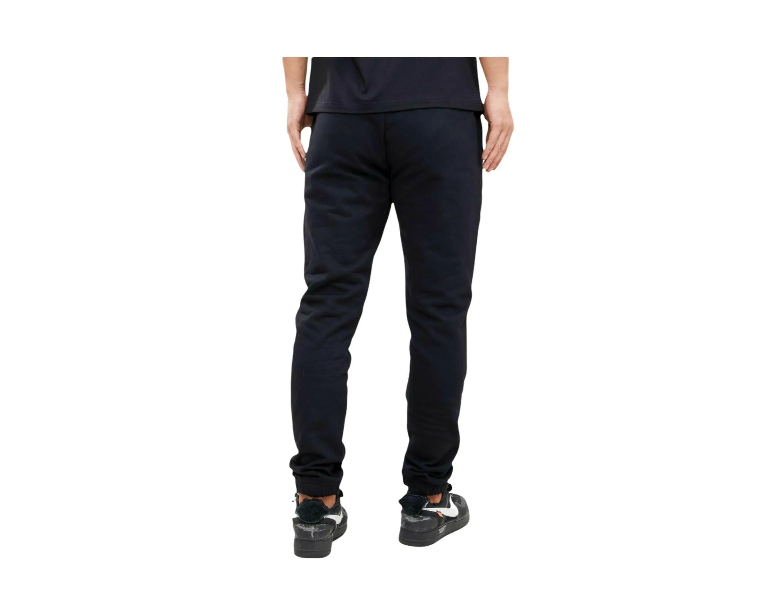 Pro Standard NBA Los Angeles Lakers Stacked Logo Men Sweatpants Black