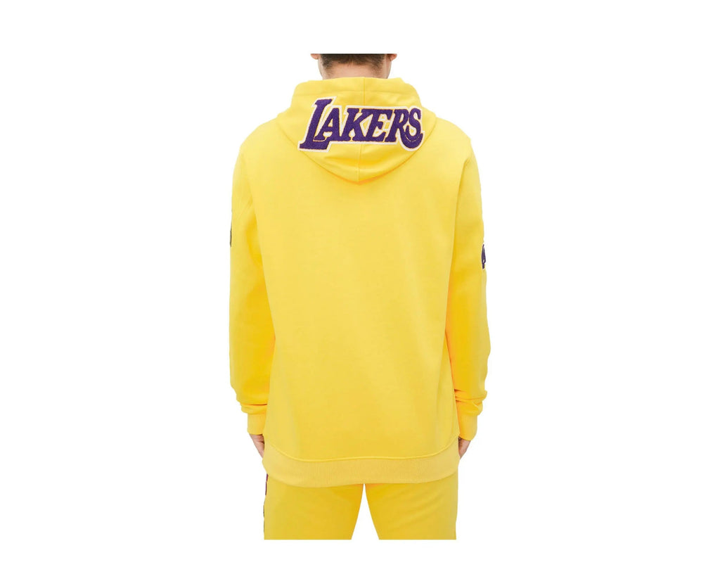 Pro Standard Los Angeles Lakers Lebron James Pro Team Men Hoodie Yellow