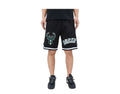 Pro Standard Milwaukee Bucks Classic Chenille Men Shorts Black