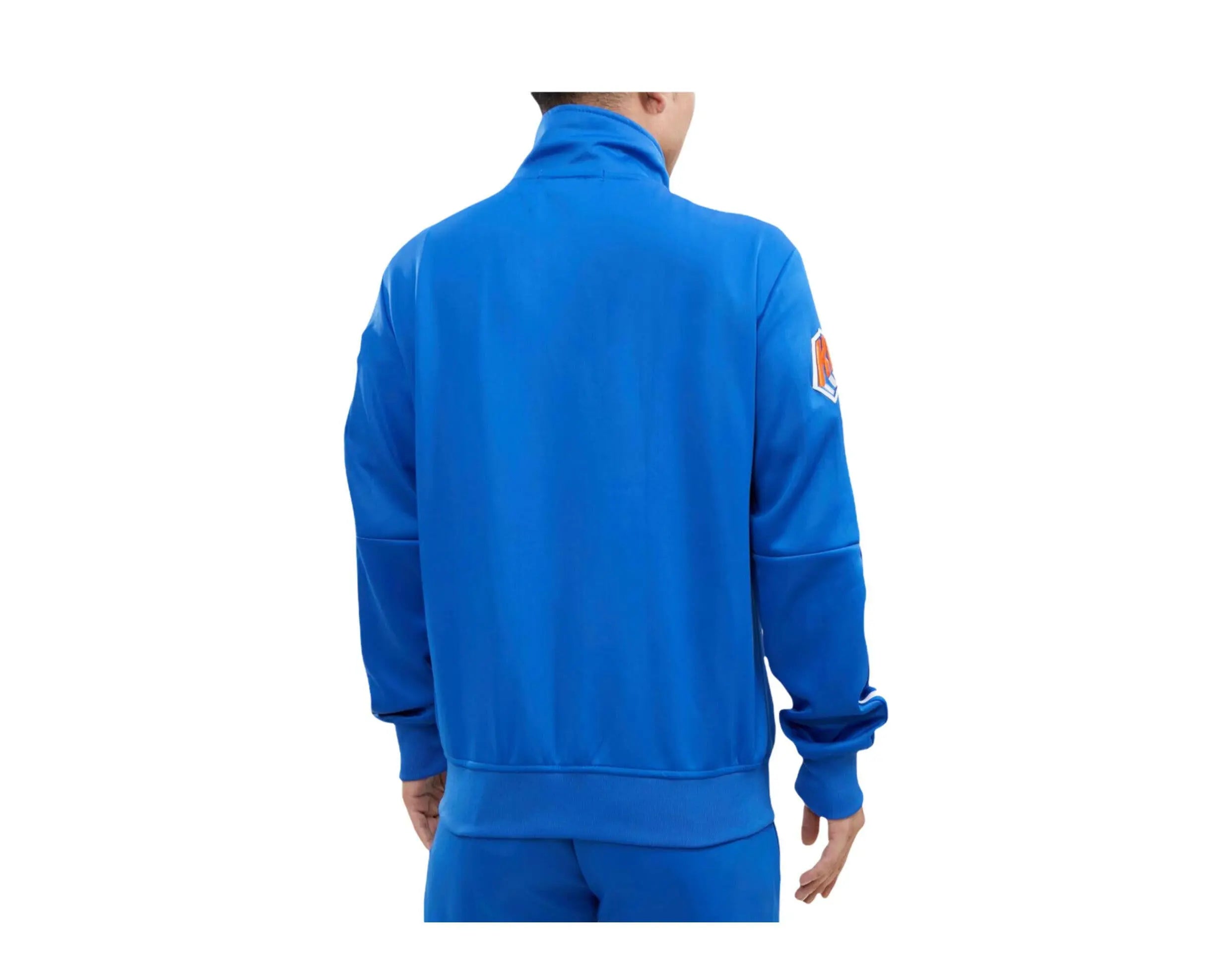 Pro Standard New York Knicks Men Track Jacket Royal Blue