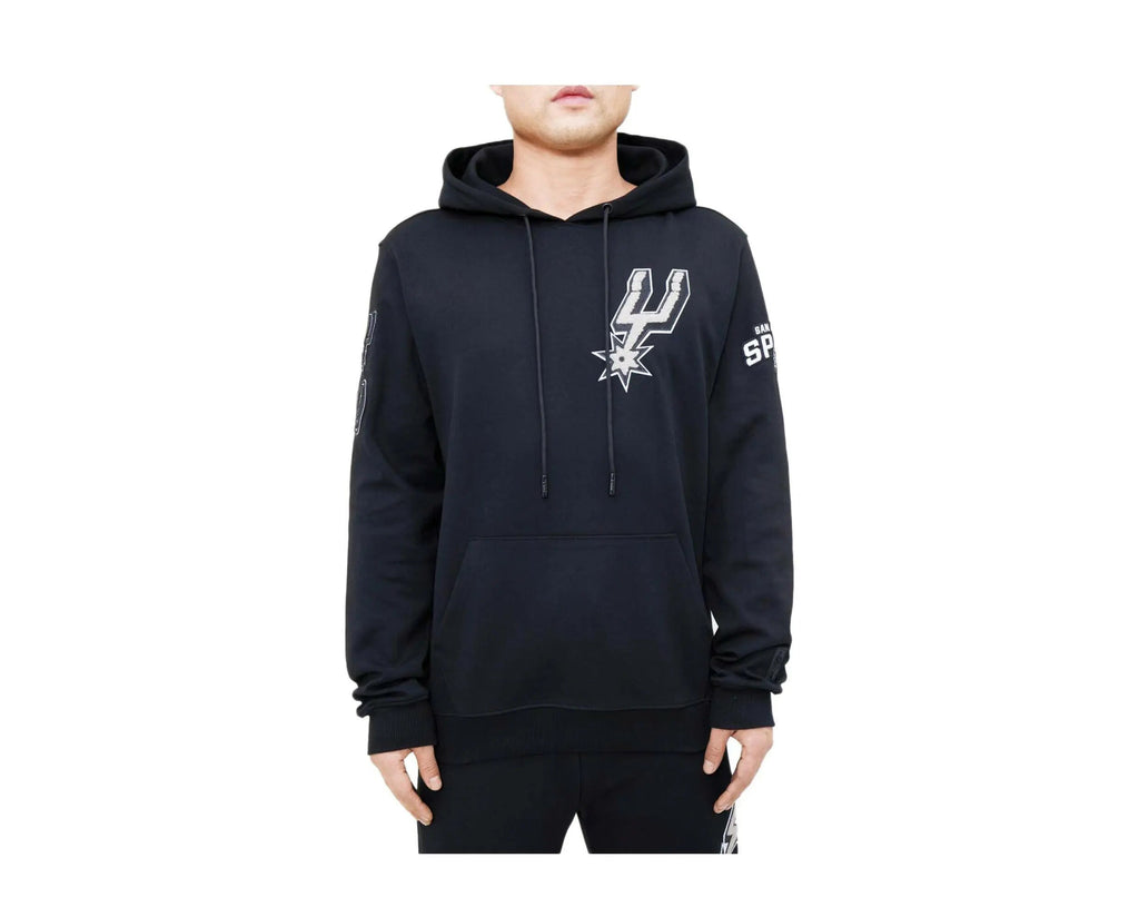 Pro Standard San Antonio Spurs Classic Chenille Men Hoodie Black