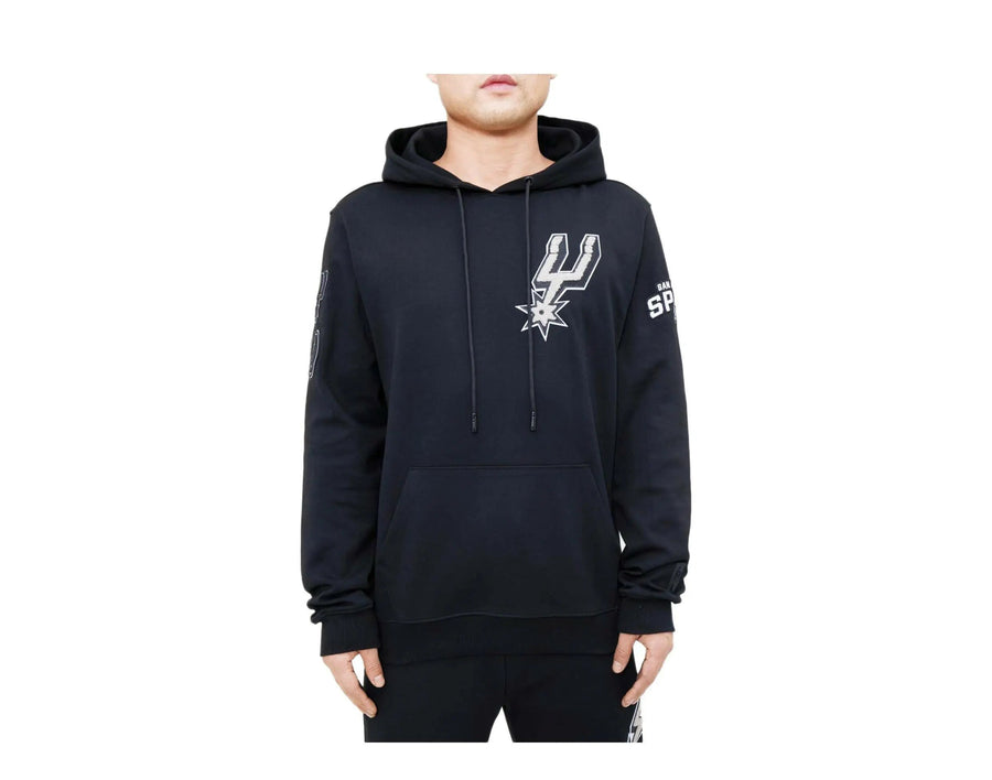 Pro Standard San Antonio Spurs Classic Chenille Men Hoodie Black