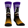 Baltimore Ravens - Star Wars - Defend the Empire Crew Socks