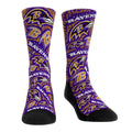 Baltimore Ravens - Logo Sketch Crew Socks