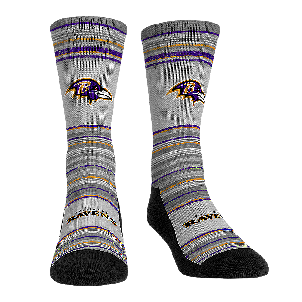 Baltimore Ravens - Heather Classics Crew Socks