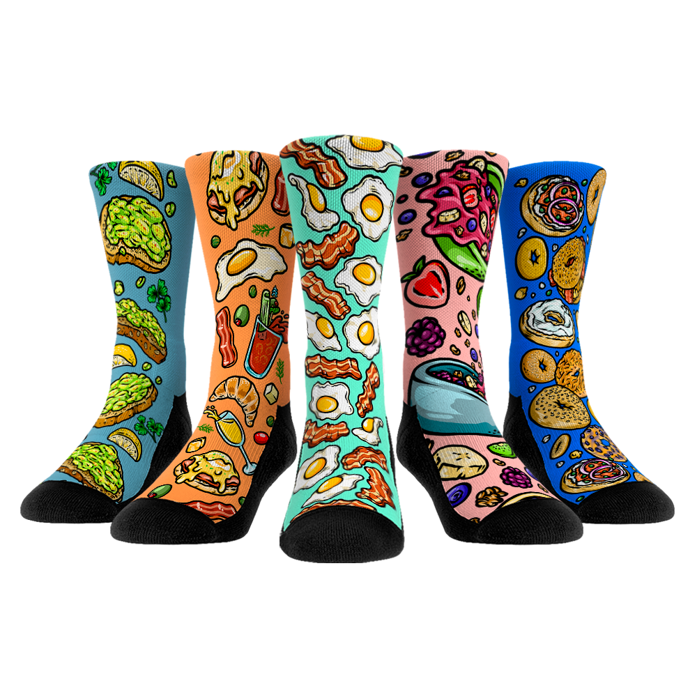 Basic Brunch Crew Socks 5-Pack