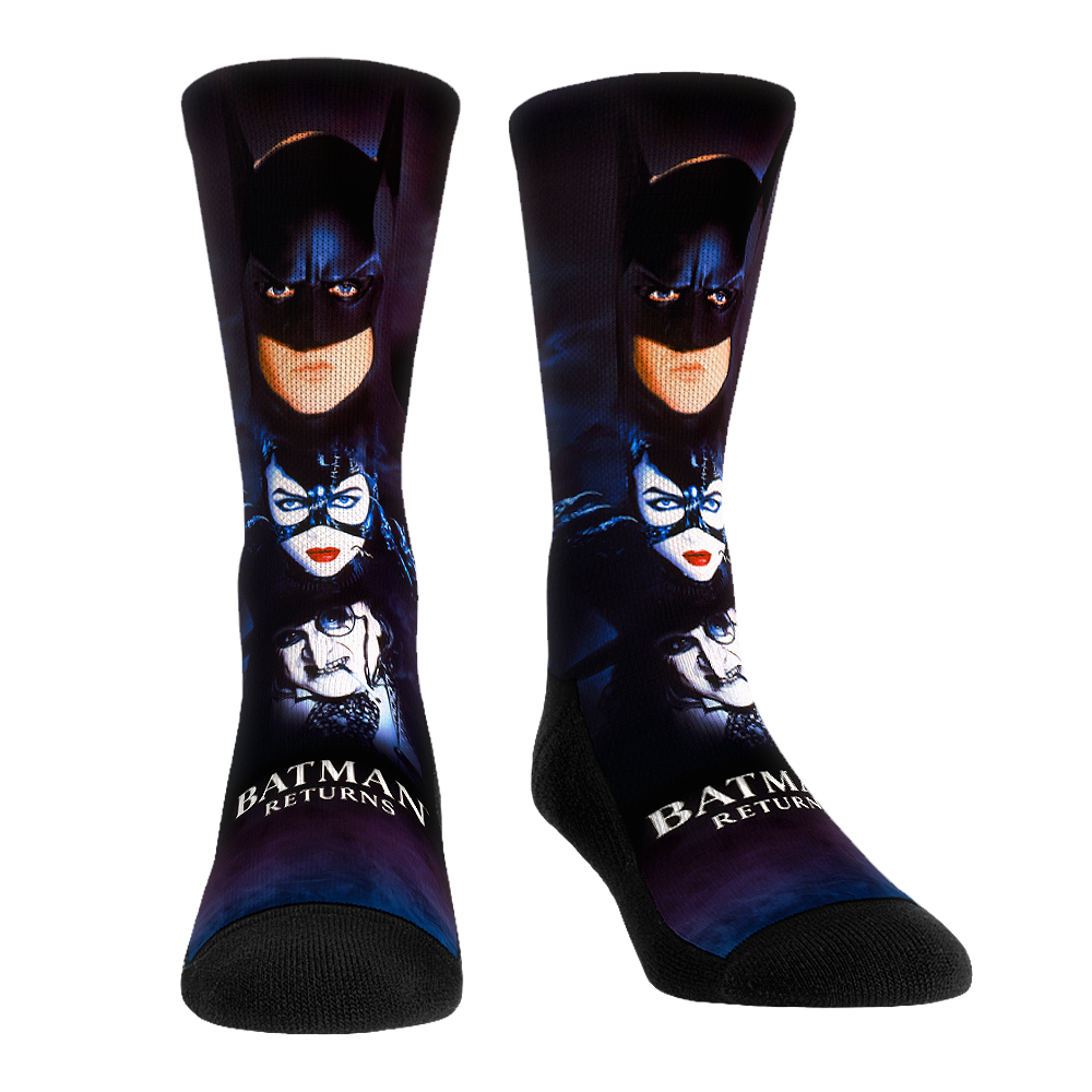 Batman Returns - Movie Poster Crew Socks