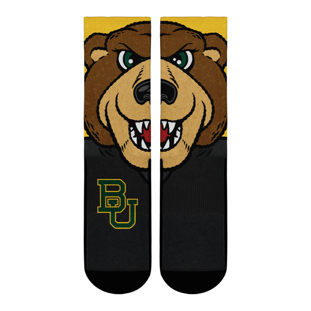 Baylor Bears - Mascot Crew Socks
