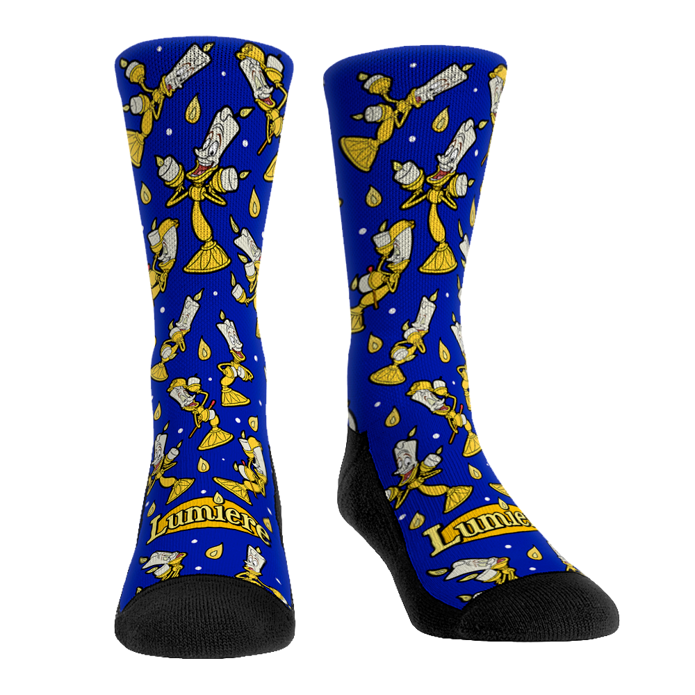 Beauty and the Beast - Lumiere All-Over Crew Socks
