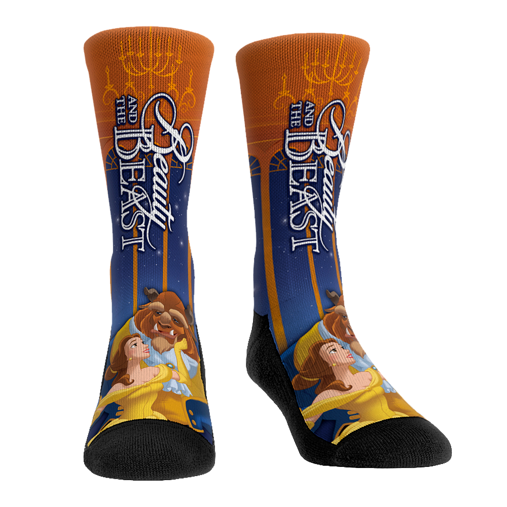 Beauty and the Beast - Title Sequence Crew Socks