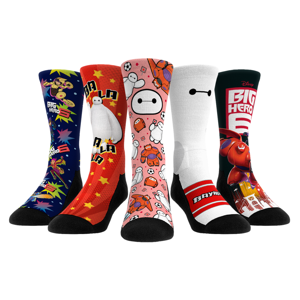 Big Hero 6 - 5-Pack Crew Socks