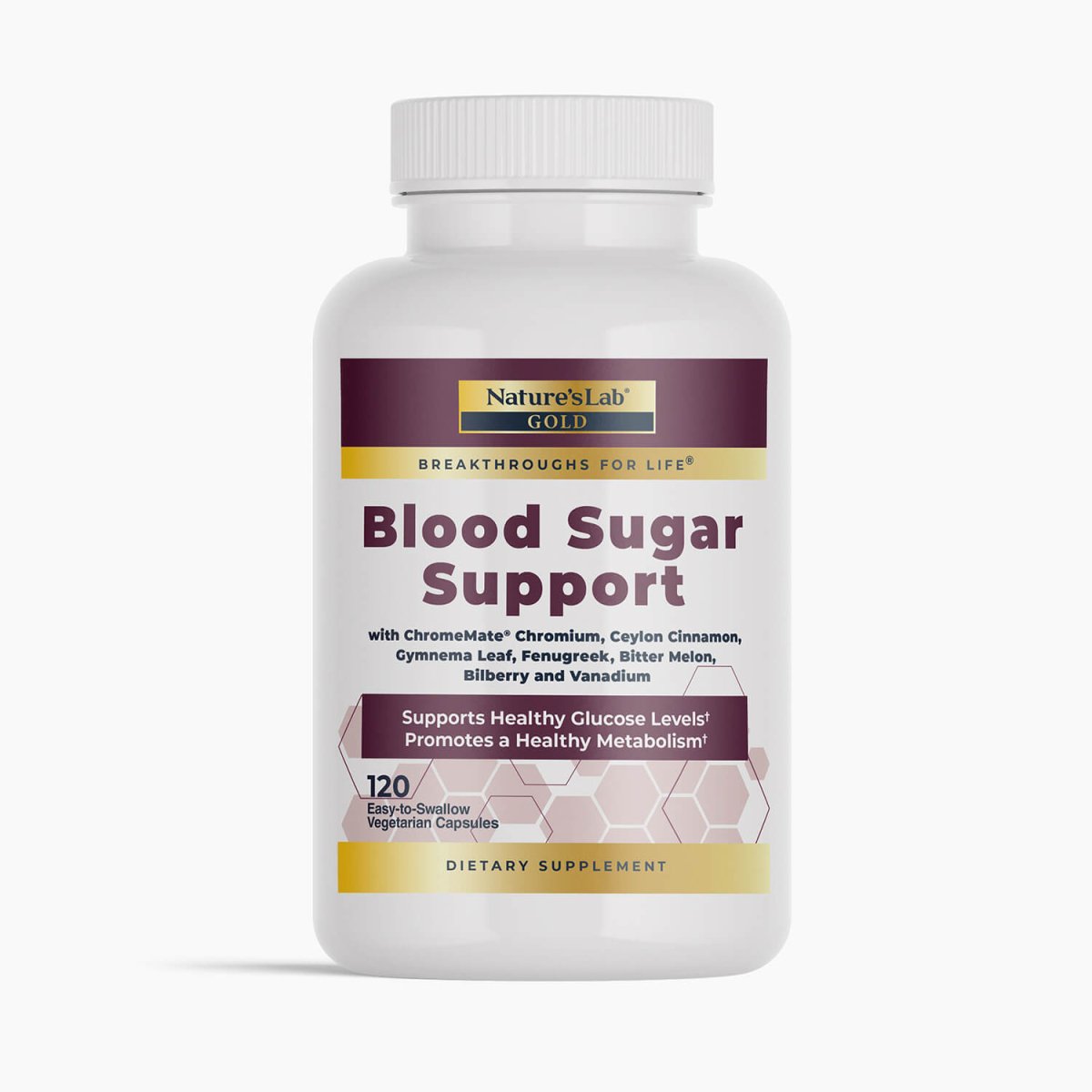 Gold Blood Sugar Support - 120 Capsules
