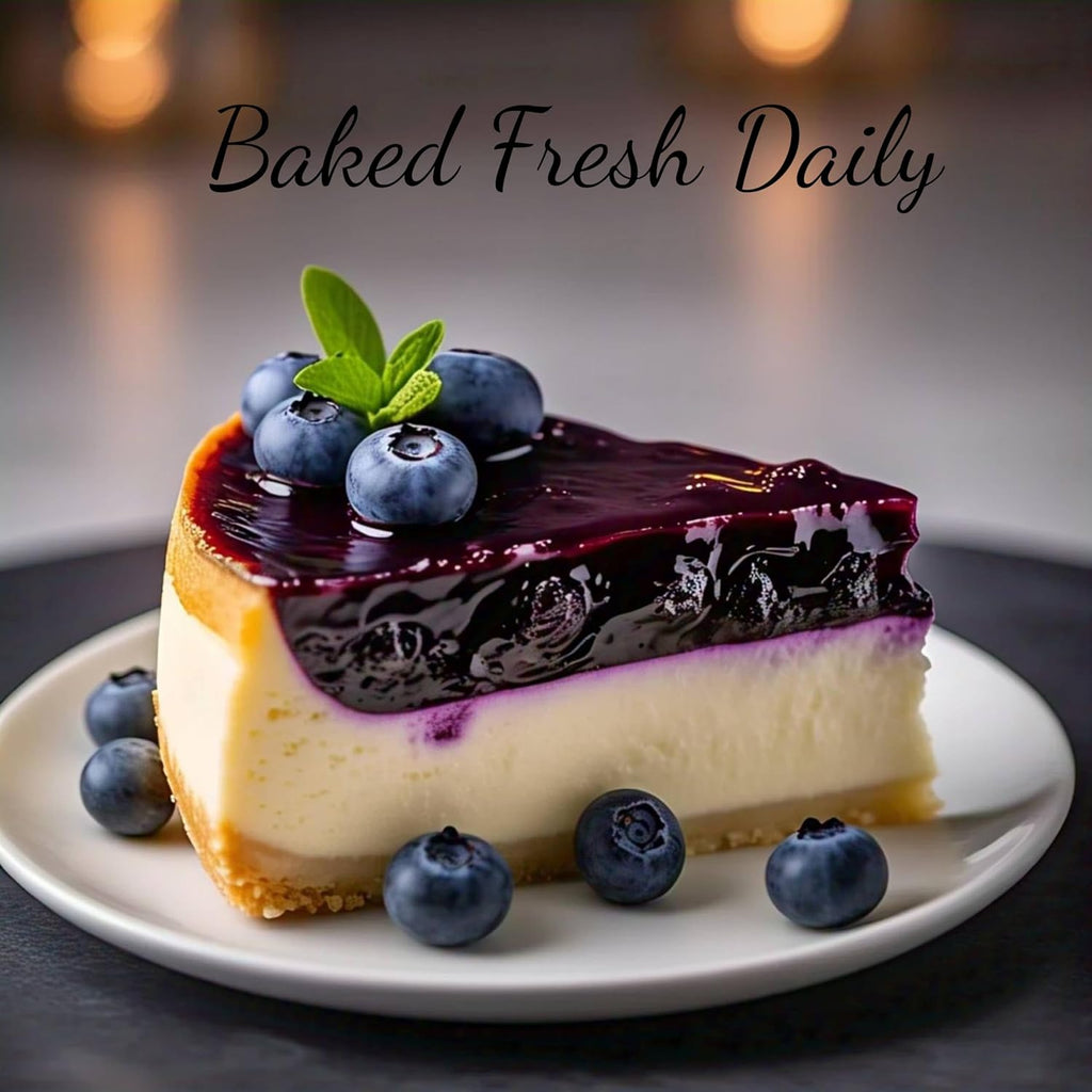 Andy Anand Sugar - Free Gluten - Free Blueberry Cake, 2.5 lb – Keto & Diabetic - Friendly, Real Blueberries, Birthday & Holiday Gift