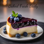 Andy Anand Sugar - Free Gluten - Free Blueberry Cake, 2.5 lb – Keto & Diabetic - Friendly, Real Blueberries, Birthday & Holiday Gift