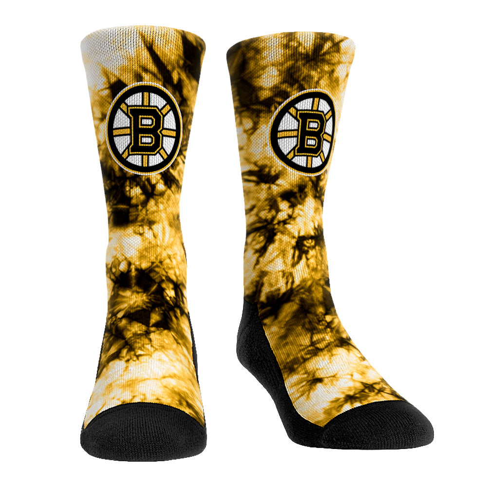 Boston Bruins - Team Tie Dye Crew Socks