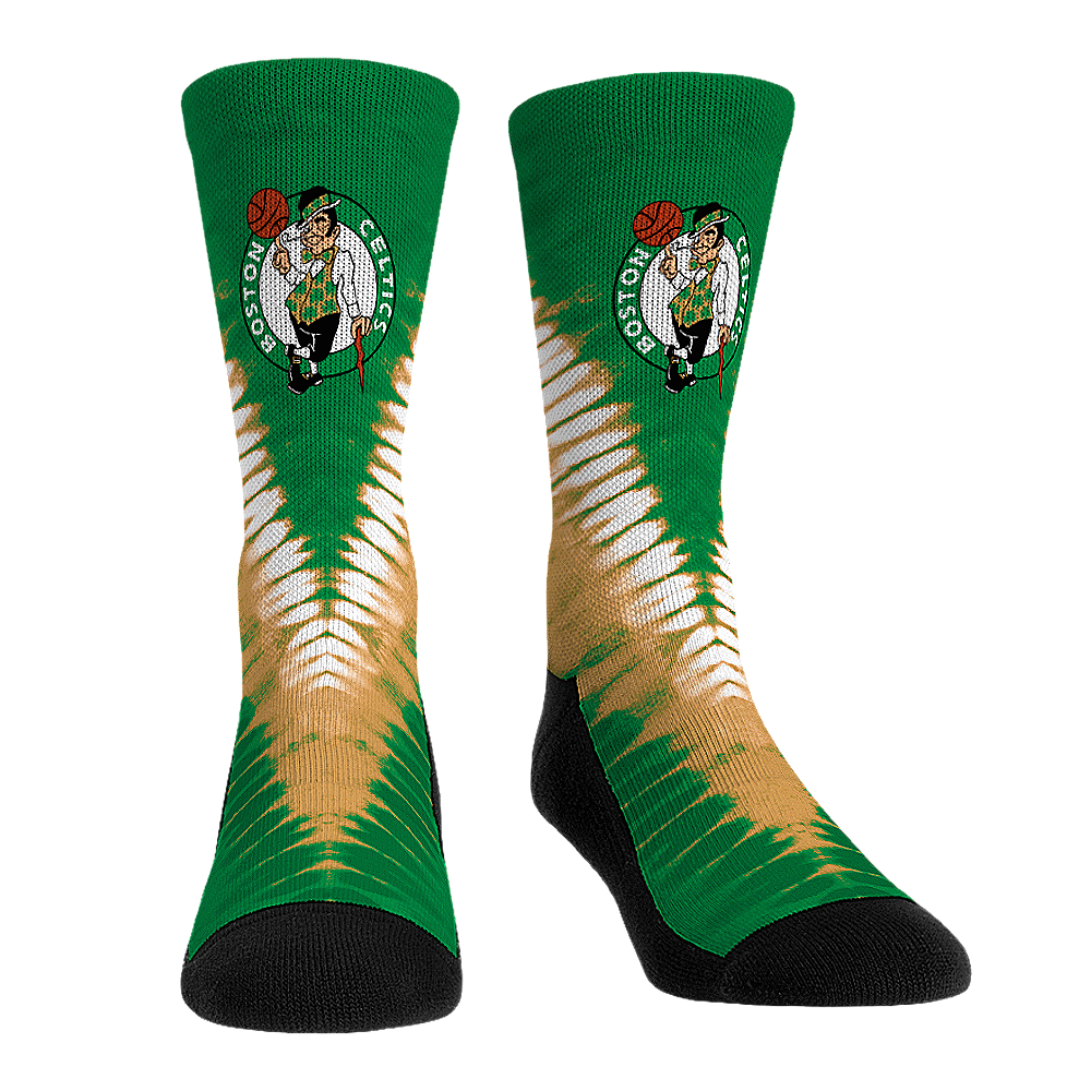 Boston Celtics - V Shape Tie Dye Crew Socks