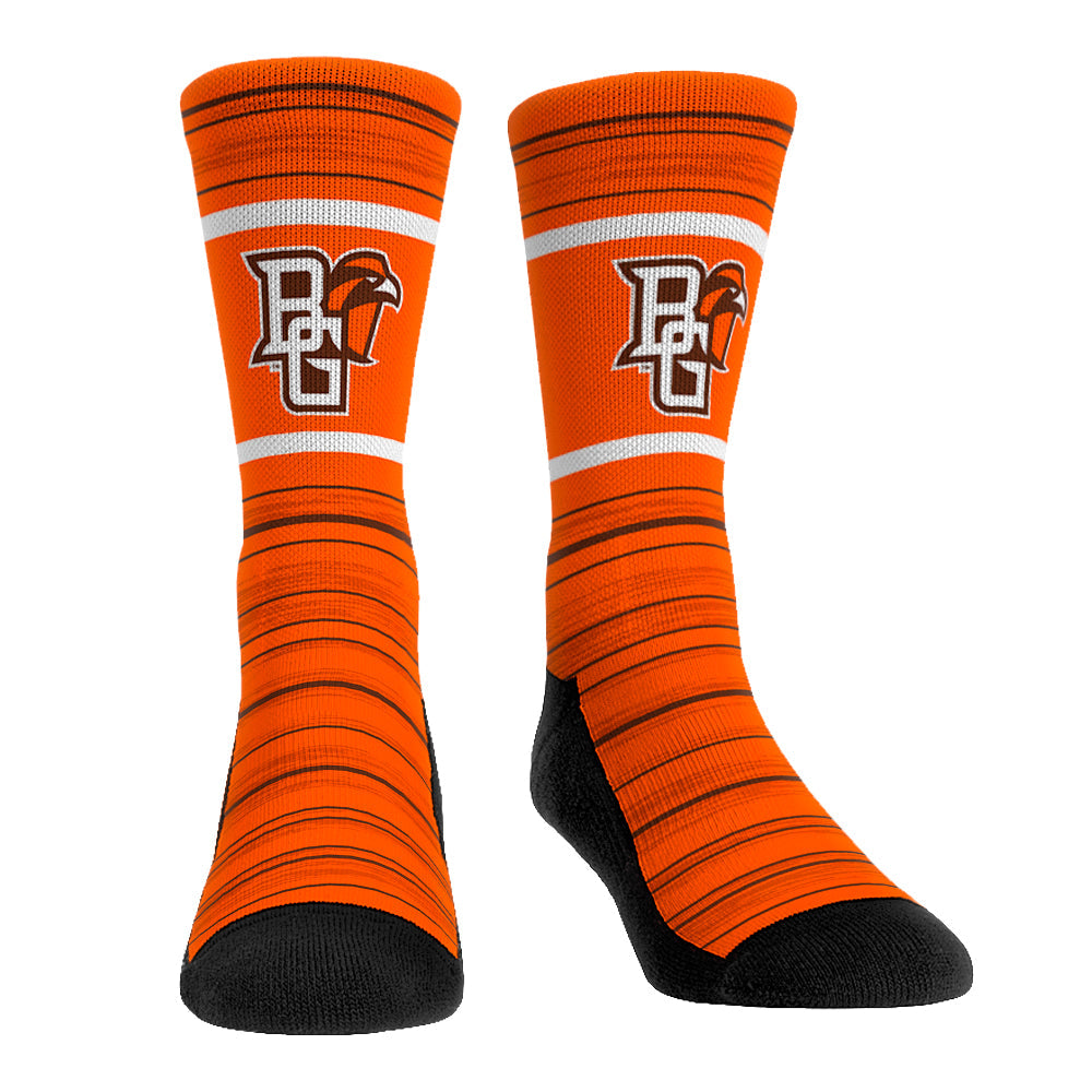 Bowling Green Falcons - Classic Lines Crew Socks