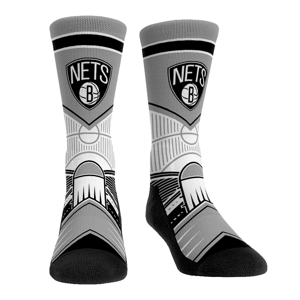 Brooklyn Nets - Full Court Press Crew Socks