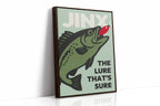 WONDERWALL 'L’Atelier Fun Collection' Baited Bliss - Retro Fishing Print