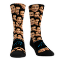 Bryce Young - Carolina Panthers - Face Repeat Crew Socks