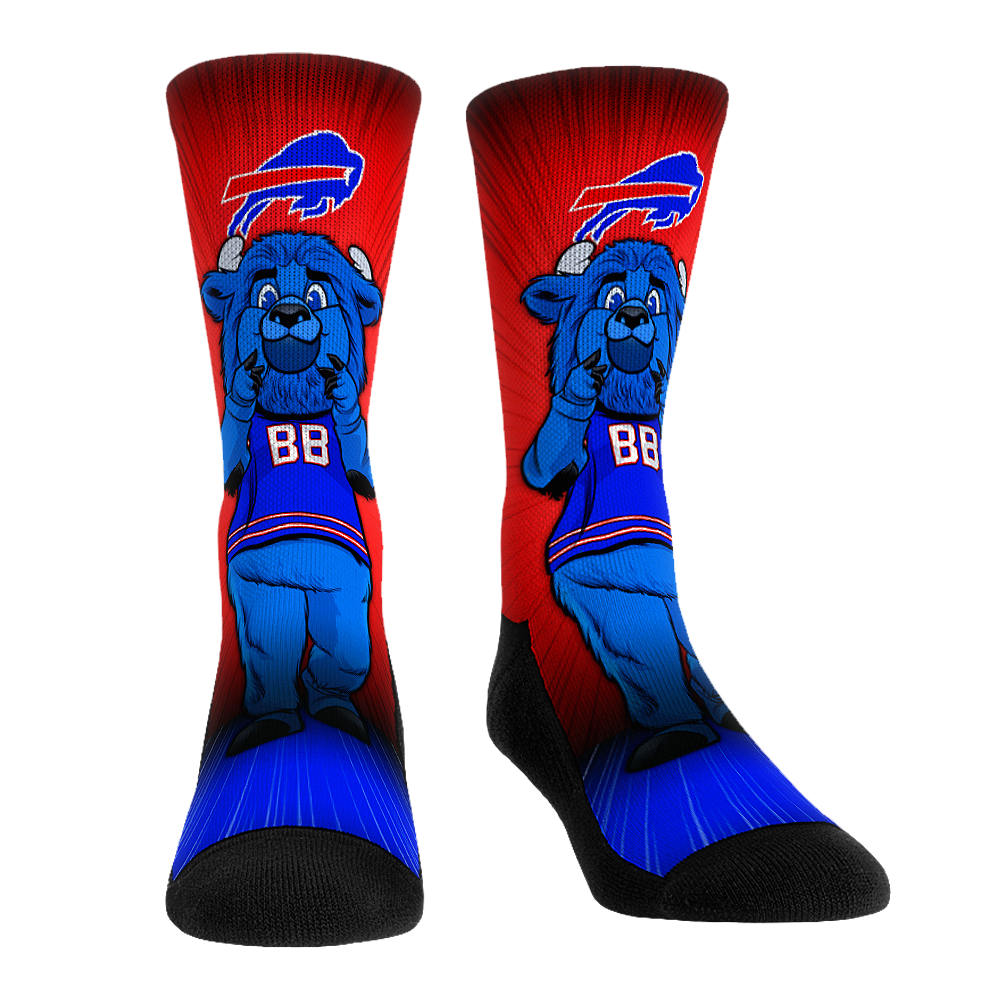 Buffalo Bills - Mascot Pump Up! Crew Socks