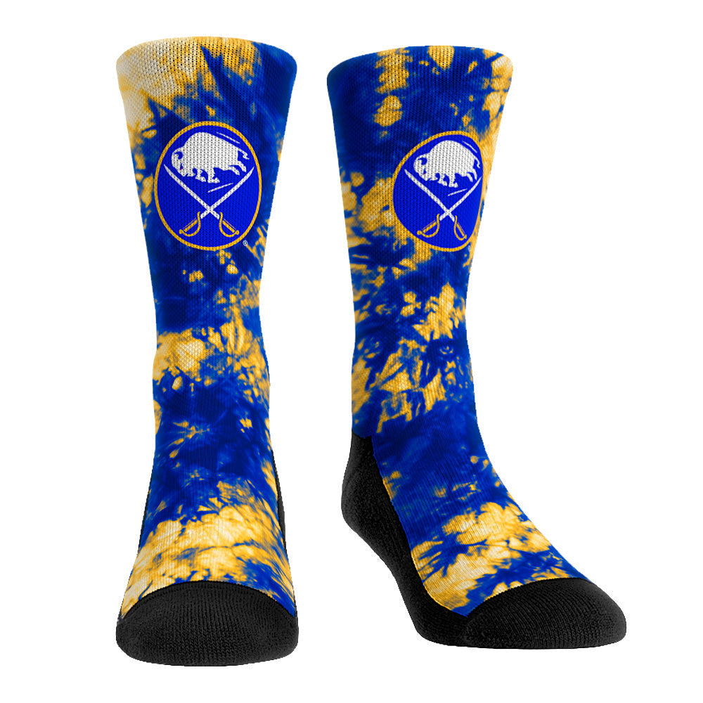 Buffalo Sabres - Team Tie Dye Crew Socks