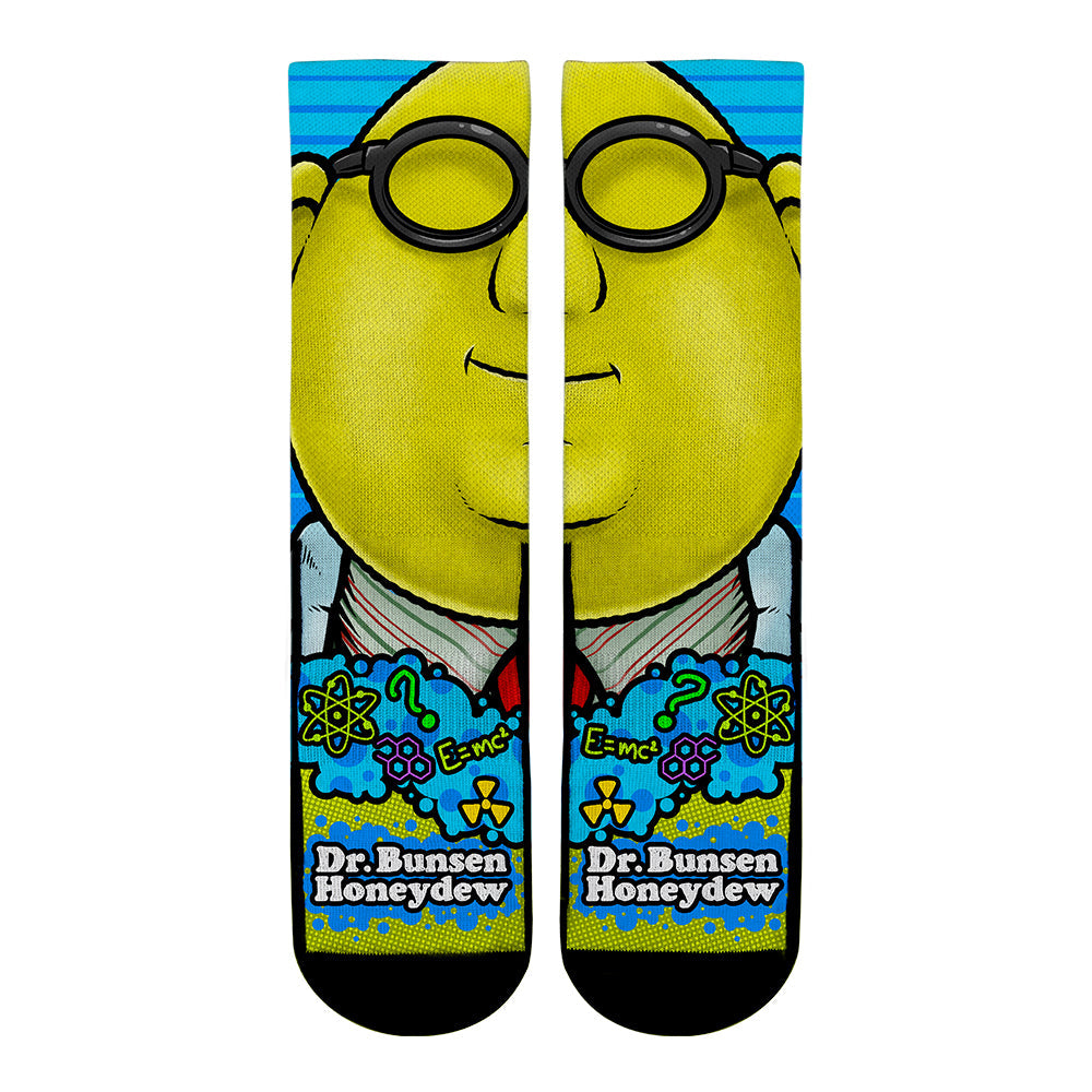 Dr. Bunsen Honeydew - Split Face Crew Socks